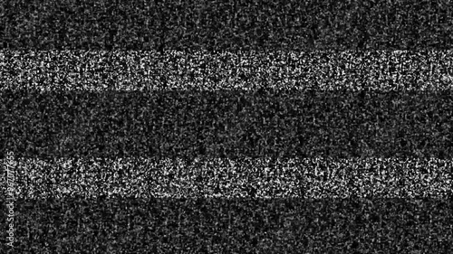 Wallpaper Mural Analog Static Noise texture overlay. TV switch off. Horizontal stripes offset . No signal white noise artifacts. VHS Glitch. Bad TV signal. CRT transitions. Torontodigital.ca