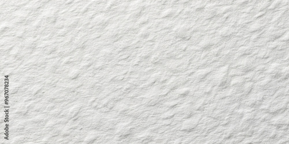 White paper texture without shadow in panoramic format close-up White paper texture without shadow in panoramic format close-up