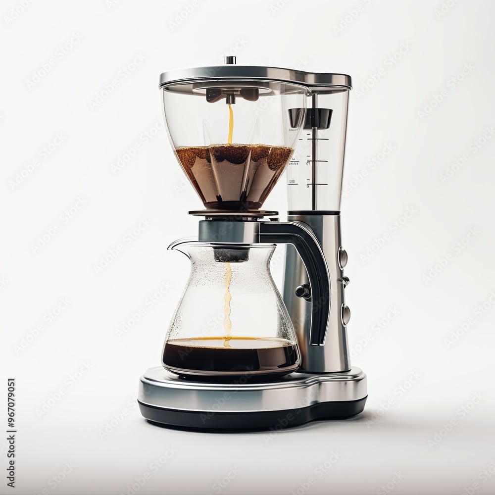 Coffee maker isolated on white background. Coffee maker isolated on white background.