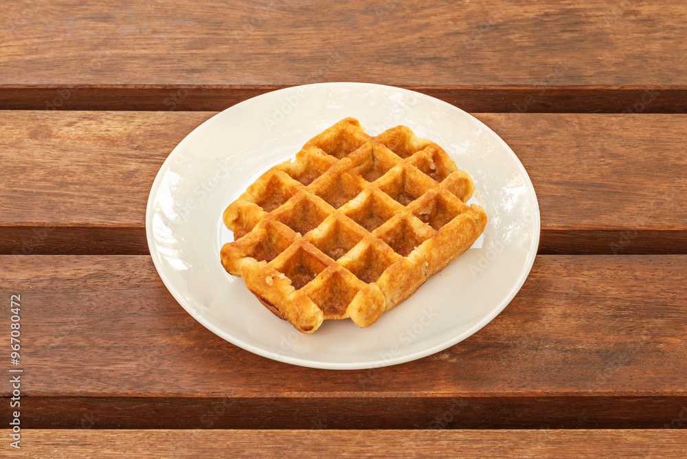 Belgian waffles are known for being denser and sweeter than traditional waffles Belgian waffles are known for being denser and sweeter than traditional waffles
