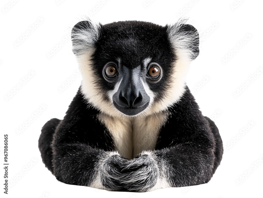 a black and white animal a black and white animal