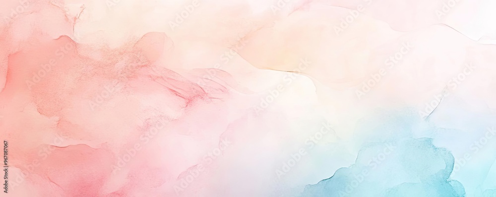 Fototapeta premium Soft pastel background with gentle hues of pink and blue, perfect for artistic designs and creative projects.