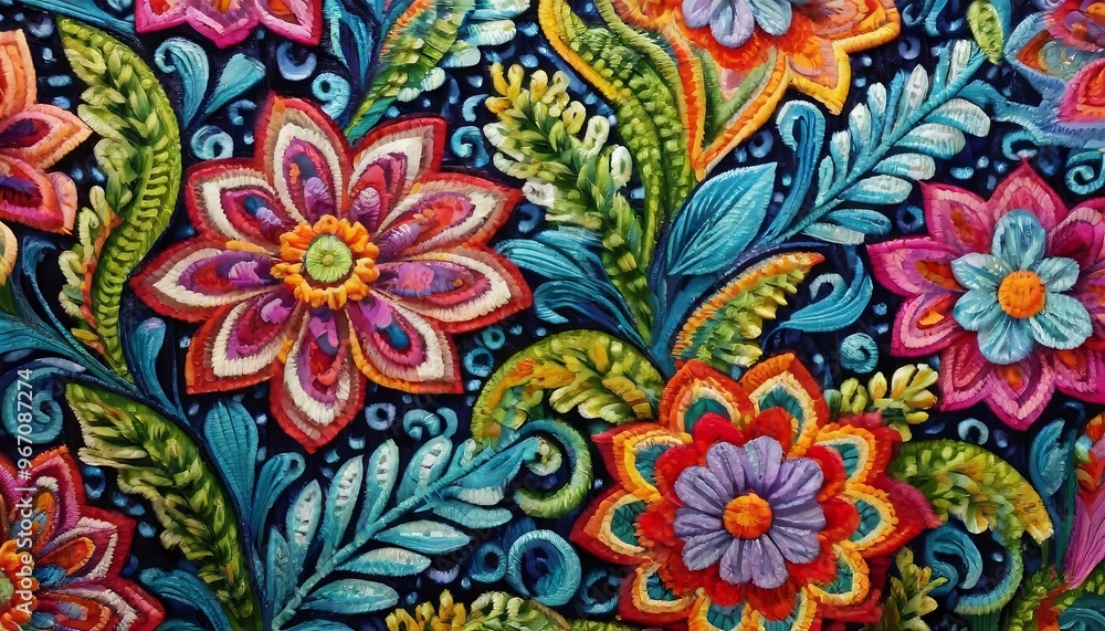 hispanic textile, vibrant Hispanic textile showcasing intricate patterns and bold colors such as red, yellow, green, and blue, representing traditional Latin American craftsmanship hispanic textile, vibrant Hispanic textile showcasing intricate patterns and bold colors such as red, yellow, green, and blue, representing traditional Latin American craftsmanship