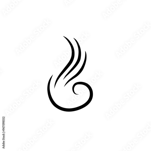 hair wave icon