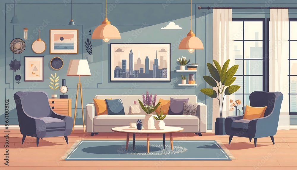 modern living room flat design modern living room flat design