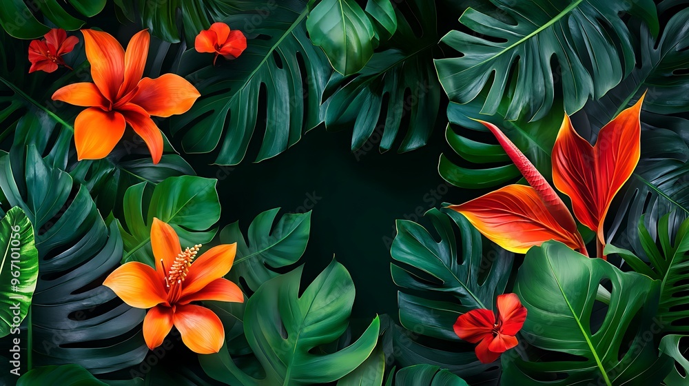 Tropical Leaf Pattern Tropical Leaf Pattern