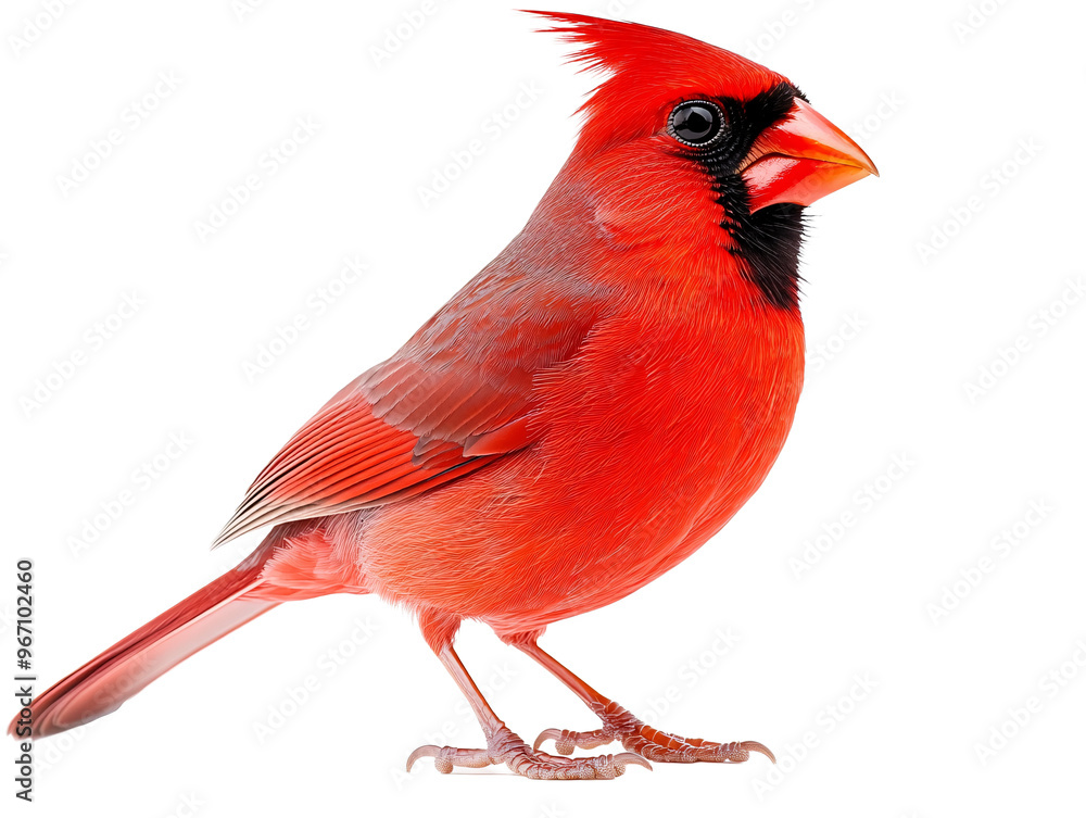 a red bird with black and red feathers a red bird with black and red feathers