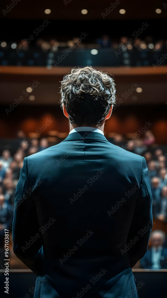 Facing the Crowd: A Speaker's Perspective from the Stage Facing the Crowd: A Speaker's Perspective from the Stage