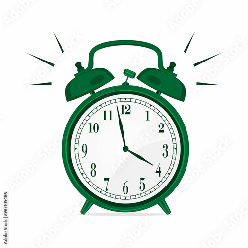 Alarm Clock Time Is Money Vector Image And Illustration