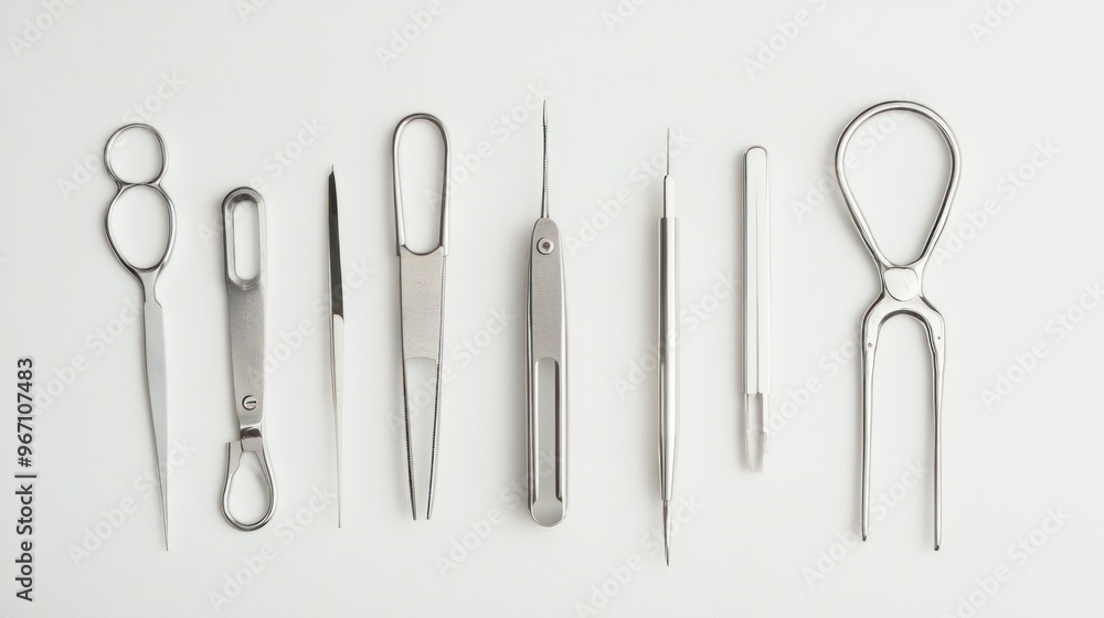 A Collection of  Surgical and Medical Instruments