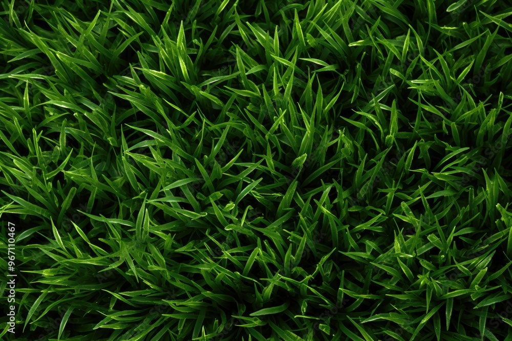 Lush green grass meadow close-up texture flat lay background Lush green grass meadow close-up texture flat lay background