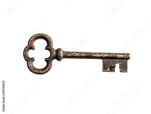 a close up of a key