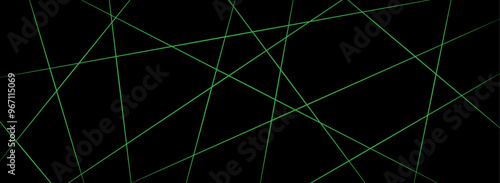 Random geometric line pattern on a black backdrop background. Random line low poly pattern. abstract seamless line vector. Random chaotic lines abstract geometric patterns of modern design.