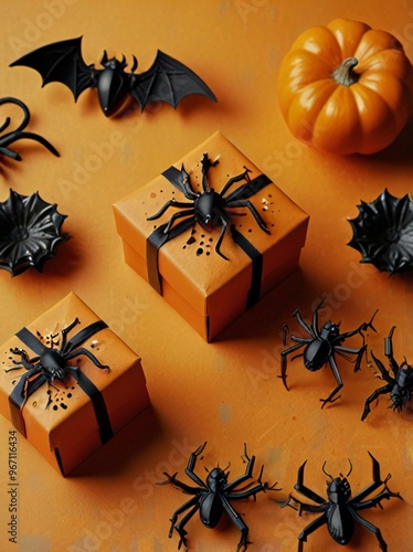 set of halloween