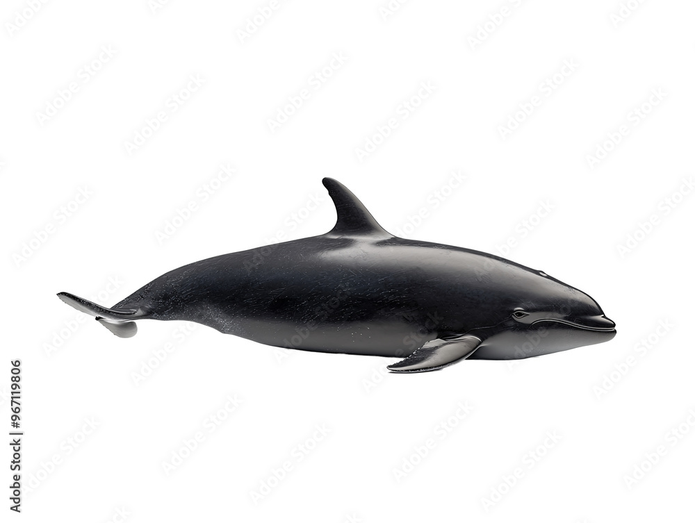 Fototapeta premium a dolphin on a white background