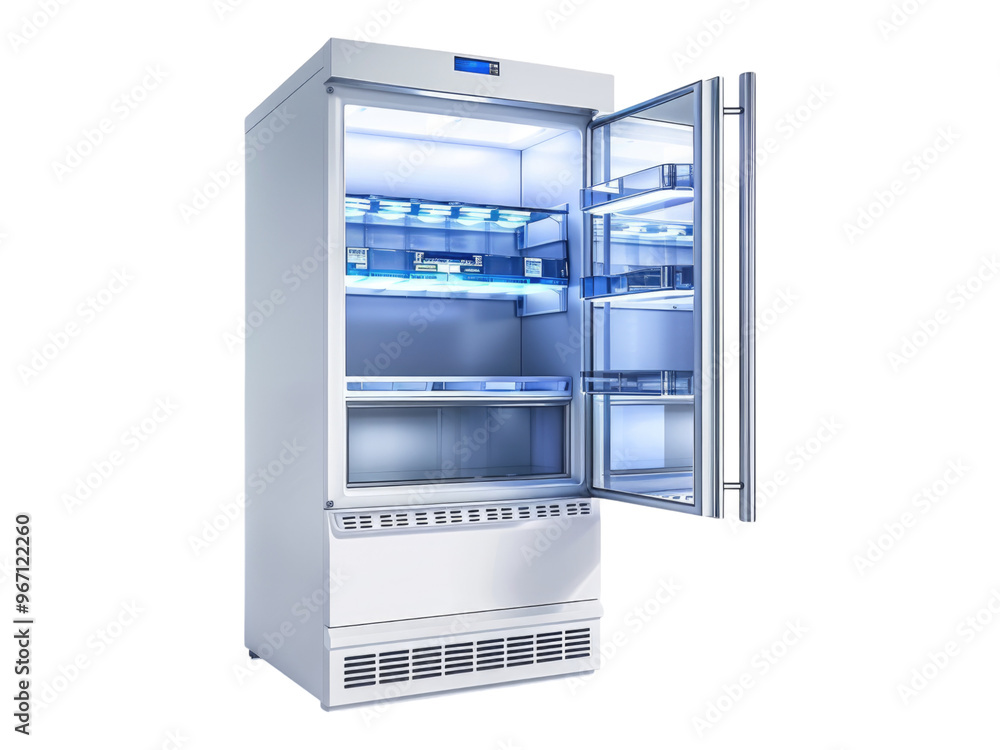 Laboratory freezer. Isolated PNG Laboratory freezer. Isolated PNG