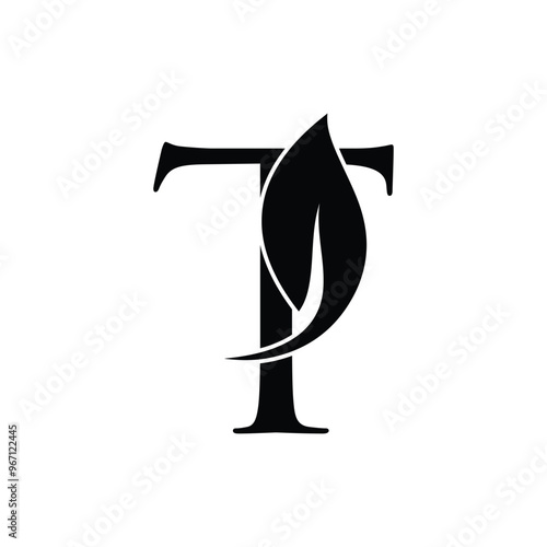 T logo icon