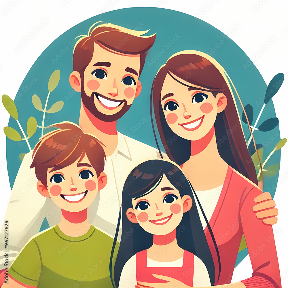 Smiling Family Portrait
Smiling Family Portrait