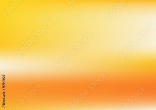イエローオレンジ系グラデーションの背景素材