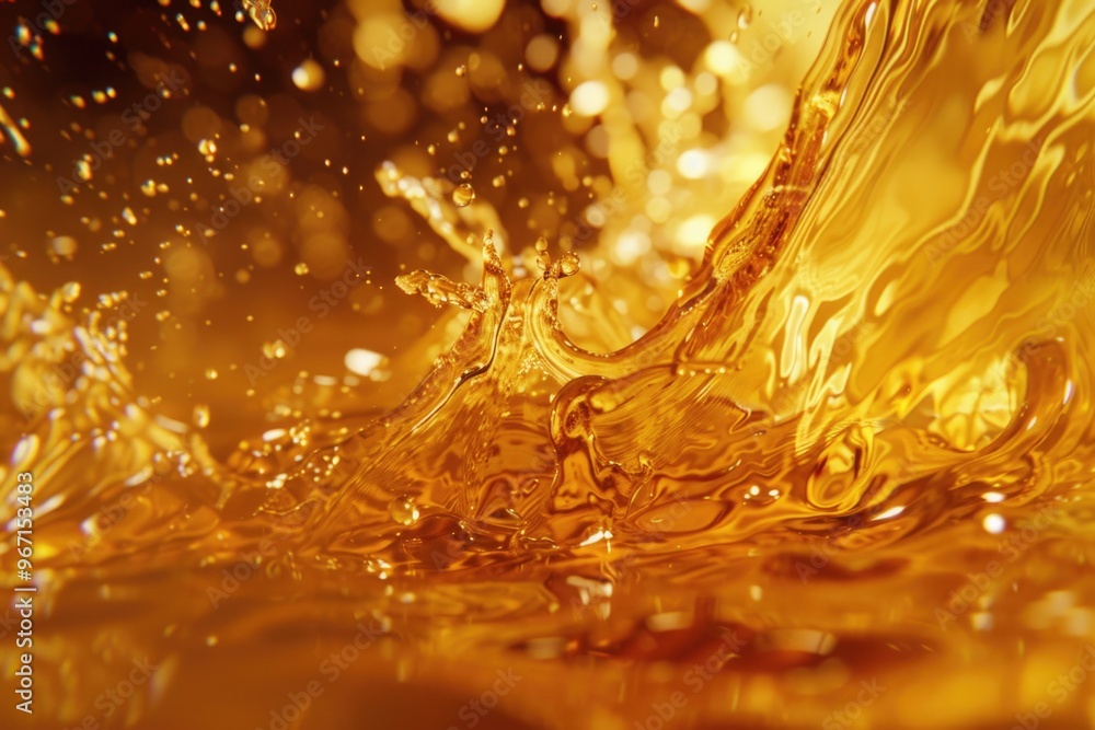 A close-up view of a liquid wave, perfect for use in science and nature illustrations A close-up view of a liquid wave, perfect for use in science and nature illustrations