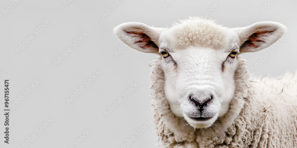 Fototapeta premium Portrait of a Sheep