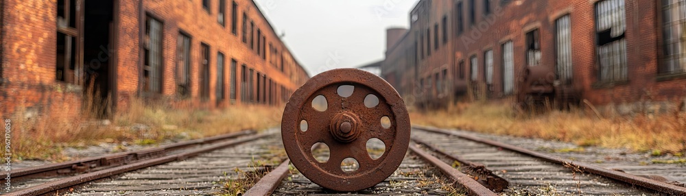 Abandoned Mining Towns, rustic buildings, decaying machinery, overgrown paths, historical atmosphere, warm earthy tones, storytelling elements Abandoned Mining Towns, rustic buildings, decaying machinery, overgrown paths, historical atmosphere, warm earthy tones, storytelling elements