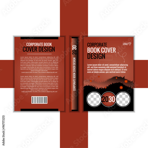 corporate business company brand design vector book cover design template advertising marketing 