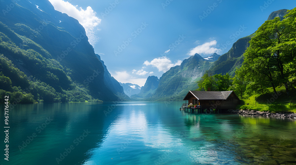 Fototapeta premium Reflection Mountains