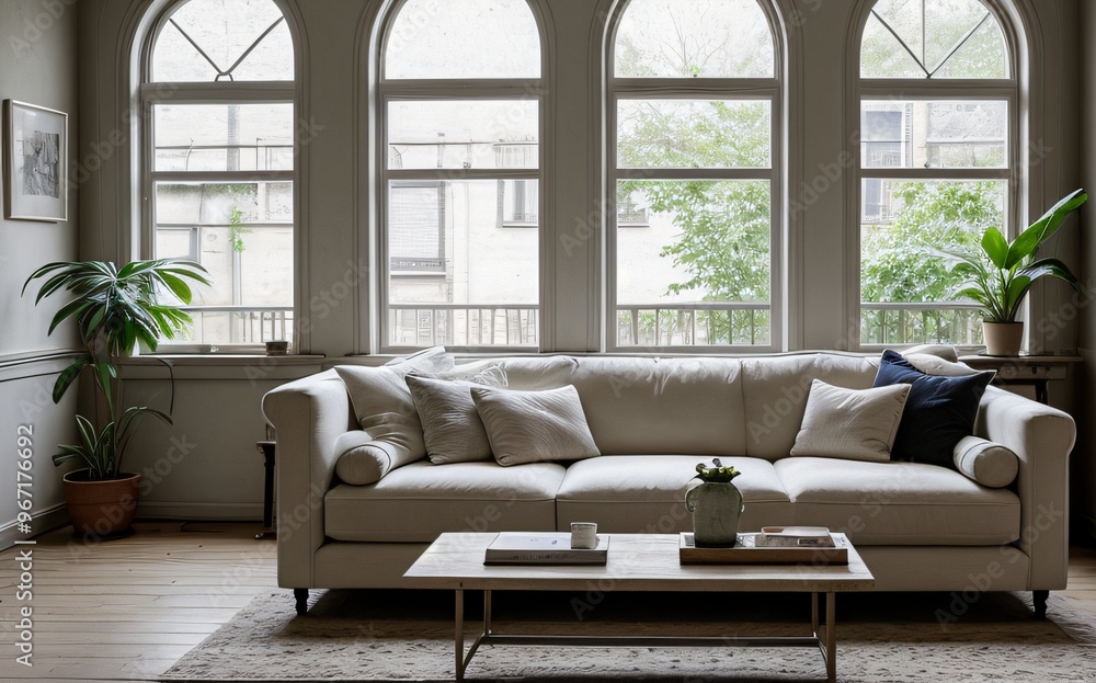 Modern luxury living room with elegant decor and minimalistic design.. Modern luxury living room with elegant decor and minimalistic design..