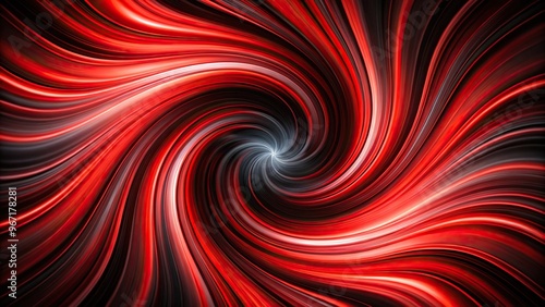 Abstract red and black swirling background at eye level