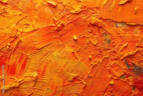 abstract rough colorful orange colors art painting texture background wallpaper point of view photo