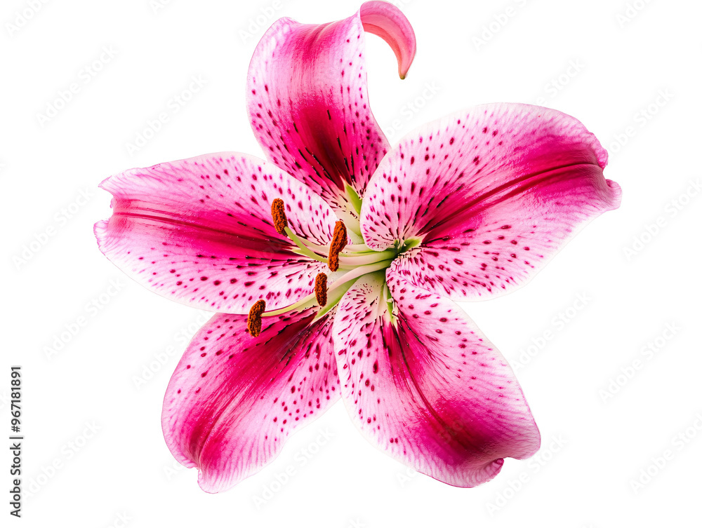 a pink and white flower a pink and white flower