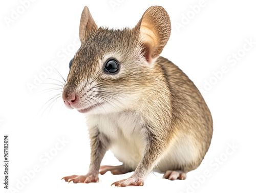 a close up of a mouse