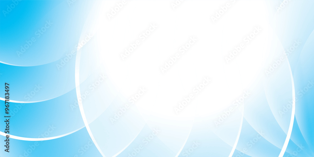 Abstract geometric white and blue color background with curve lines. Vector illustration. Abstract geometric white and blue color background with curve lines. Vector illustration.