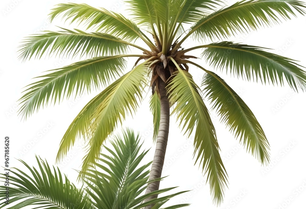 An isolated tree on white and different colour background An isolated tree on white and different colour background