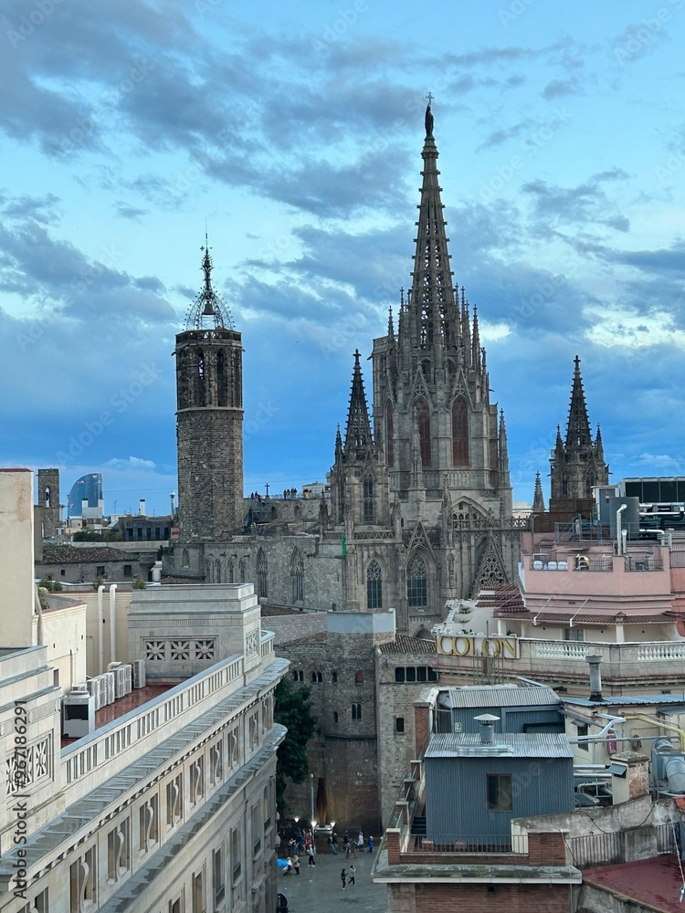 Fototapeta premium Barcelona Church