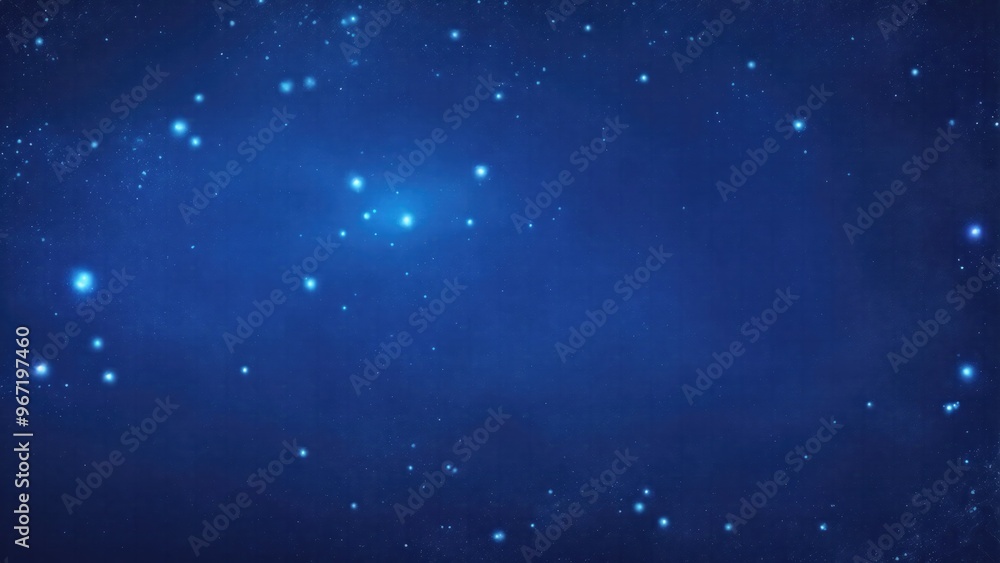 Fototapeta premium Dark Blue Glow Particle Abstract Digital Background