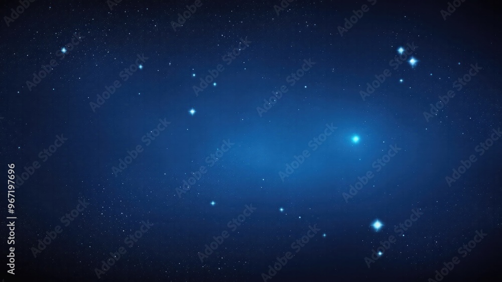 Fototapeta premium Dark Blue Glow Particle Abstract Digital Background