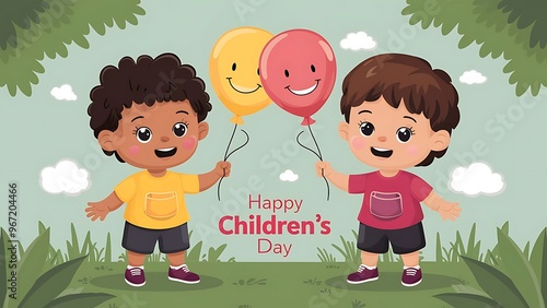 Children’s Day, Poster, children day, Happy Children’s Day, childrens day, Poster, Banner, Story,  photo