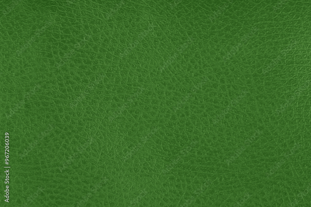 Fototapeta premium Beautiful green background with leather texture