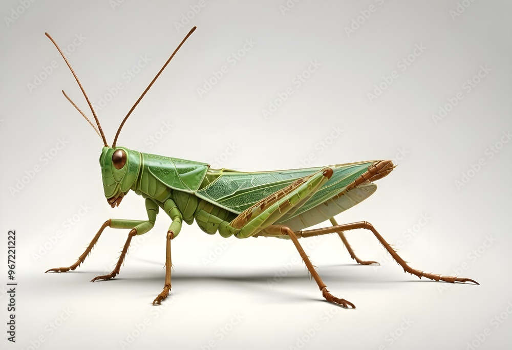 Giant Shield mantis closeup with self defense position on white background Shield mantis closeup Giant Shield mantis closeup with self defense position on white background Shield mantis closeup