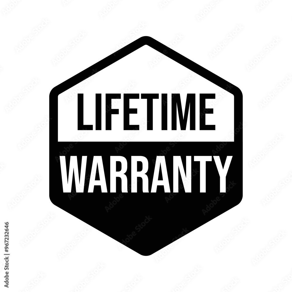 Set of Lifetime Warranty Stamp, Imprint, Seal Template in flat color. Vector Stock Illustration Set of Lifetime Warranty Stamp, Imprint, Seal Template in flat color. Vector Stock Illustration