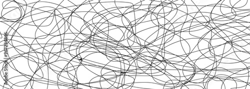 abstract background scribble line drawing on white as background