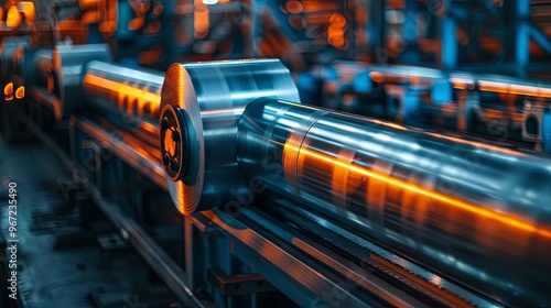 Aluminum block platen in a pressing machine of a rolling mill