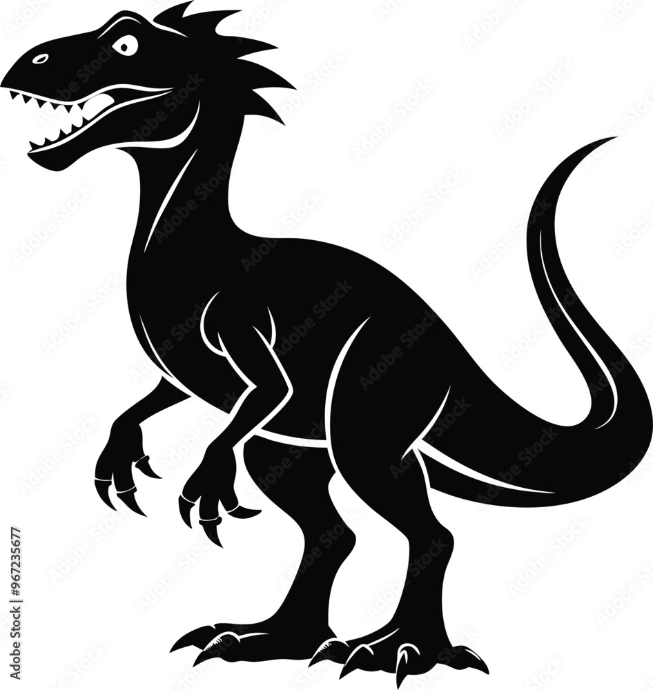 black dinosaur vector illustration silhouette, Print black dinosaur vector illustration silhouette, Print