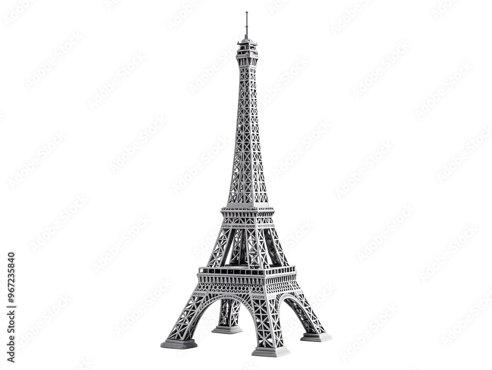a model of Eiffel Tower