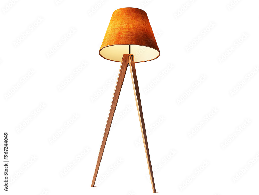 a lamp on a tripod a lamp on a tripod