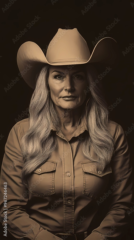 background image of a cowboy woman, western illustration style, western. background image of a cowboy woman, western illustration style, western.