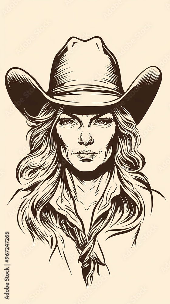 background image of a cowboy woman, western illustration style, western. background image of a cowboy woman, western illustration style, western.