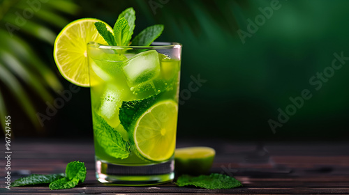 Refreshing Mojito Elegant Dining Room Theatrica photo